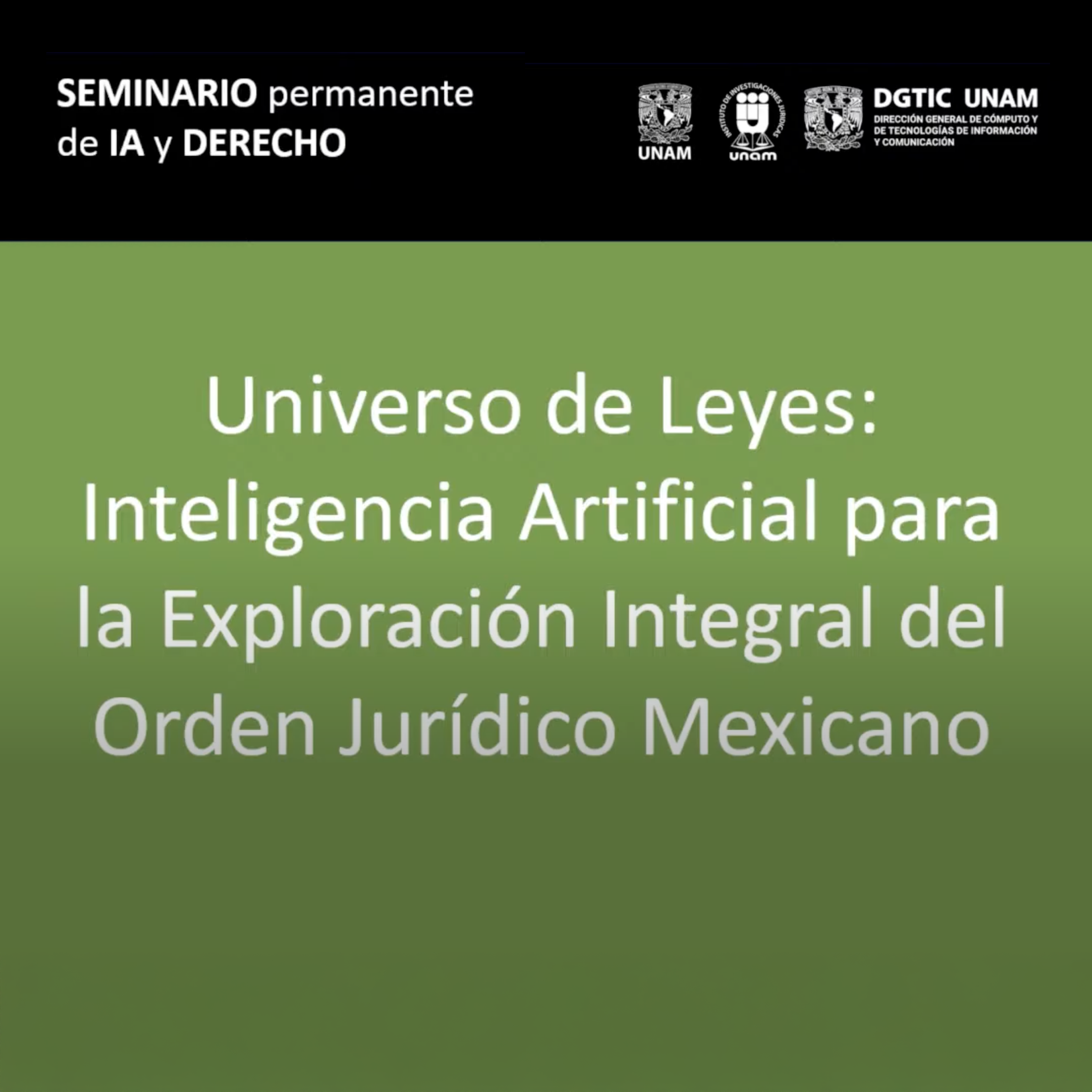 seminario leyes AI
